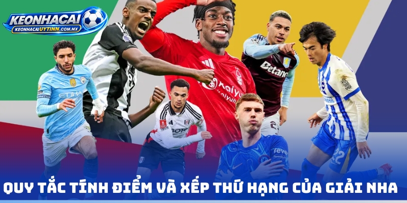 Quy tắc tính điểm và xếp thứ hạng của giải NHA